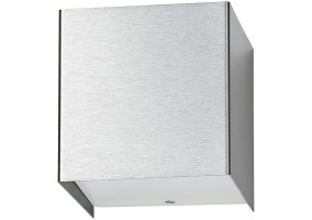 Sieninis šviestuvas CUBE SILVER 
